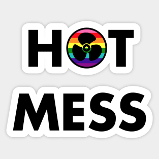 Hot Mess Sticker